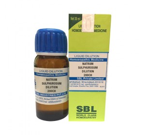 SBL Natrum Sulphurosum Dilution 200 CH