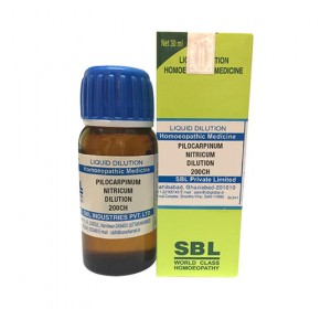 SBL Pilocarpinum Nitricum Dilution 200 CH